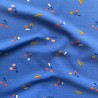 Printed Jersey GRIOTTES Cornflower Blue / Primary Multicolored